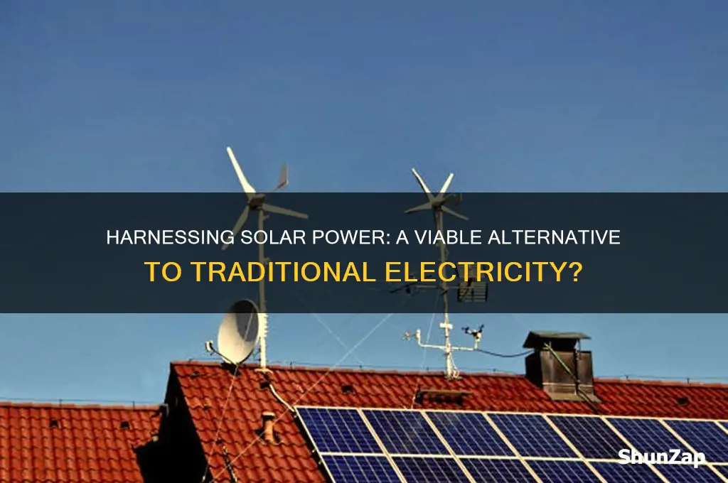 could you use solar power instead of electrical