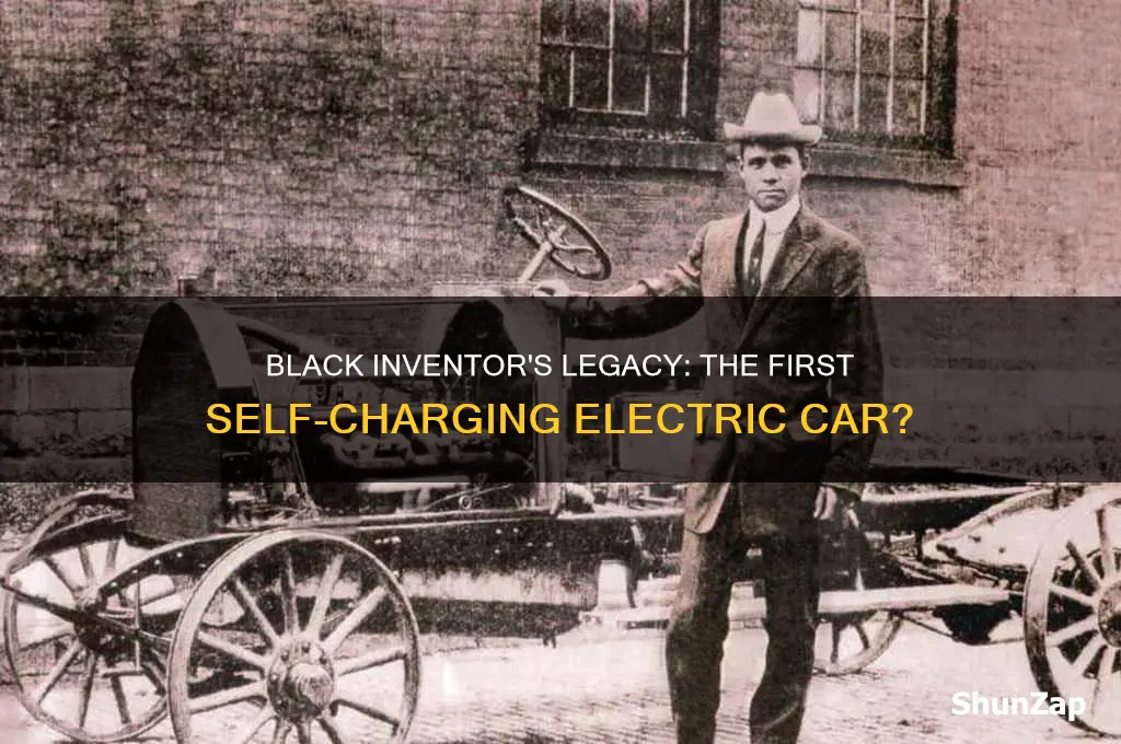 did a black man invented the first self-charging electric car
