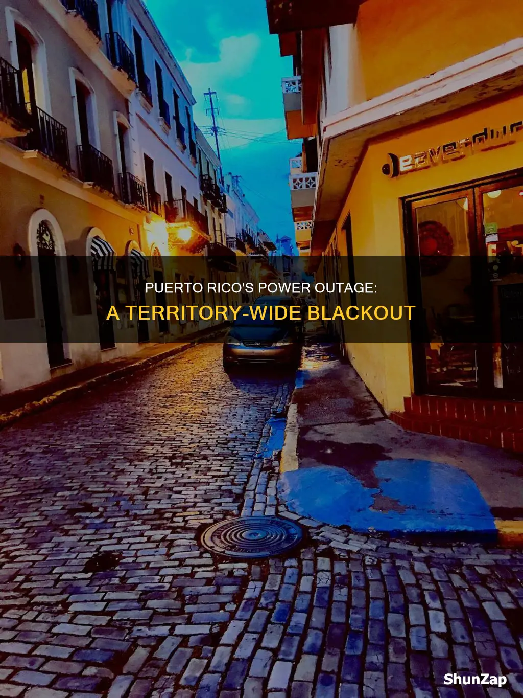did all of puerto rico lose electricity