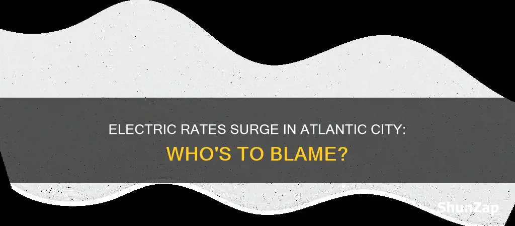 did atlantic city electric raise their rates