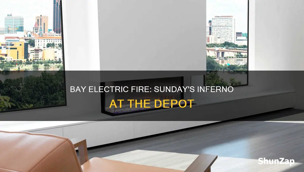 did bay electric catch in fire sunday