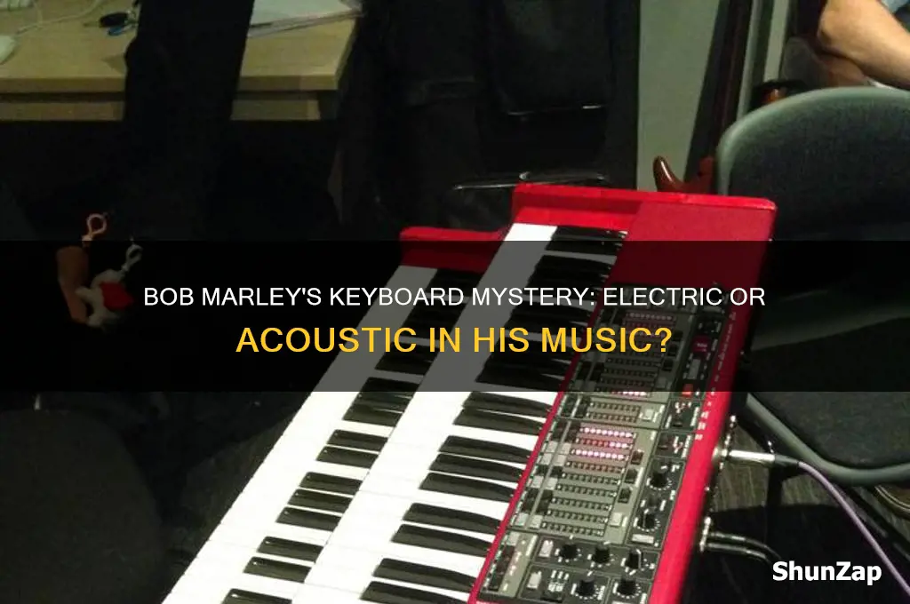 did bob marley use electric keyboard