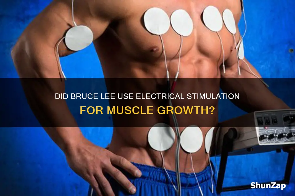 did bruce lee use electrical stimulation