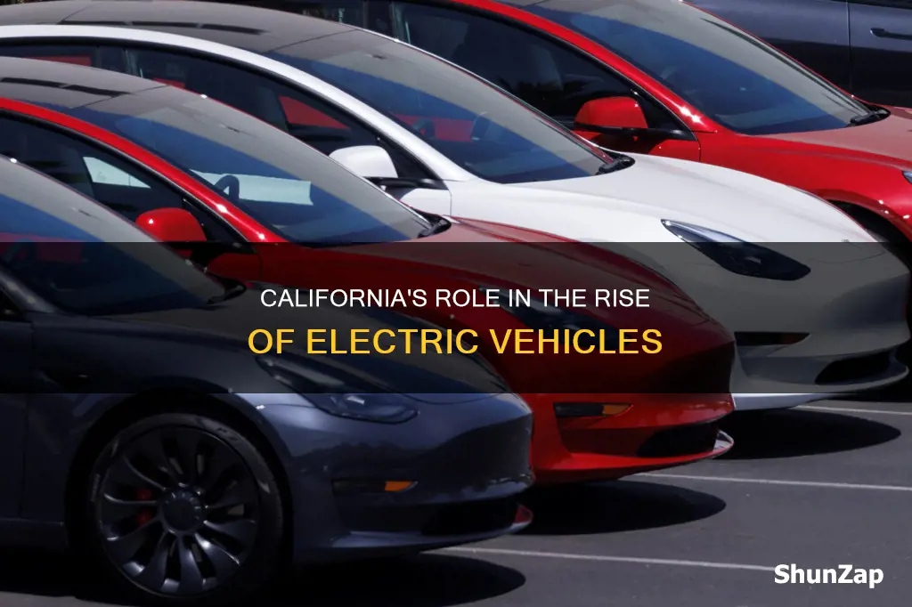 did california create the electric vehicle market