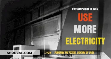 1950s Computers: Power Consumption Compared to Modern Devices