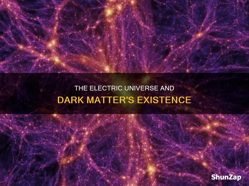 did dark matter exist in electric universe