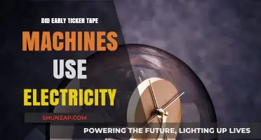 Early Ticker Tape Machines: Electricity-Powered or Mechanical Marvels?
