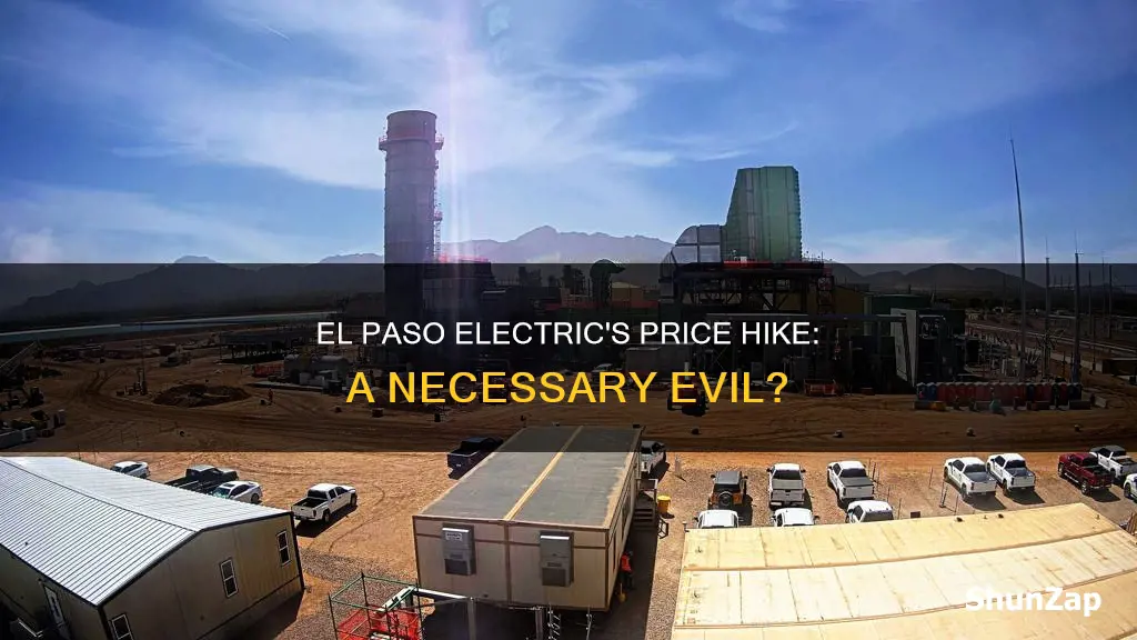 did el paso electric raise their prices