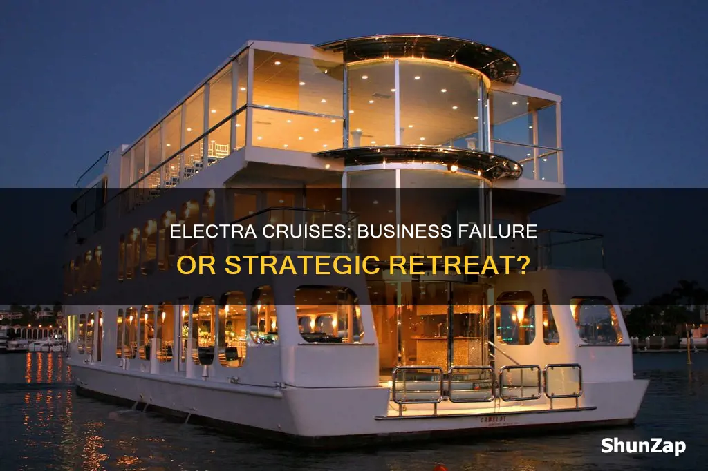 did electra cruises go out of business