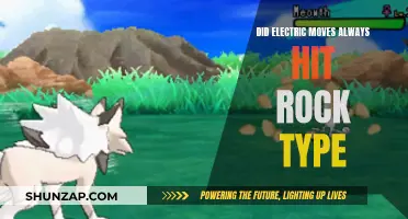 Electric Moves' Reliability Against Rock Types in Pokemon