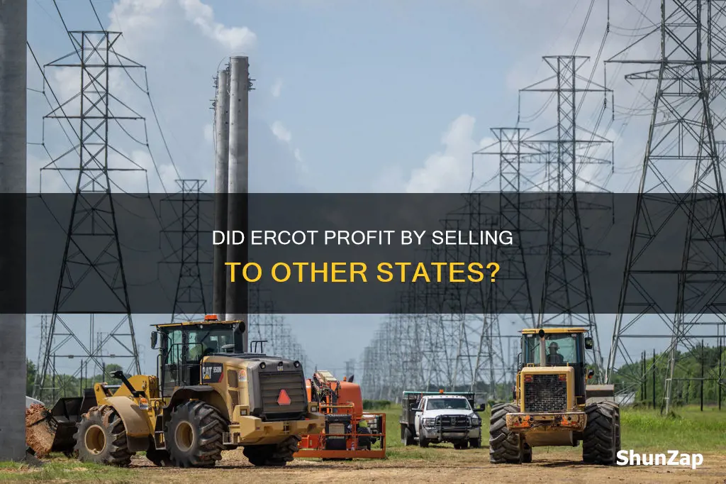 did ercot sell electricity to other states