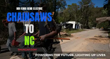 FEMA's Electric Chainsaw Deployment to North Carolina