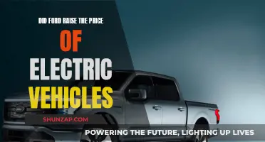 Ford Electric Vehicles: A Price Increase from the Blue Oval
