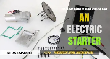 Harley-Davidson Servi-Car: Did It Ever Feature an Electric Starter?