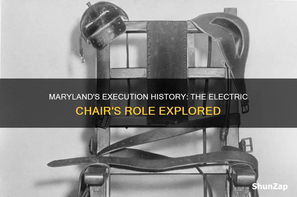 did maryland use the electric chair