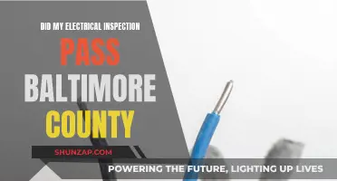 Electrical Inspection: Passing with Baltimore County Standards