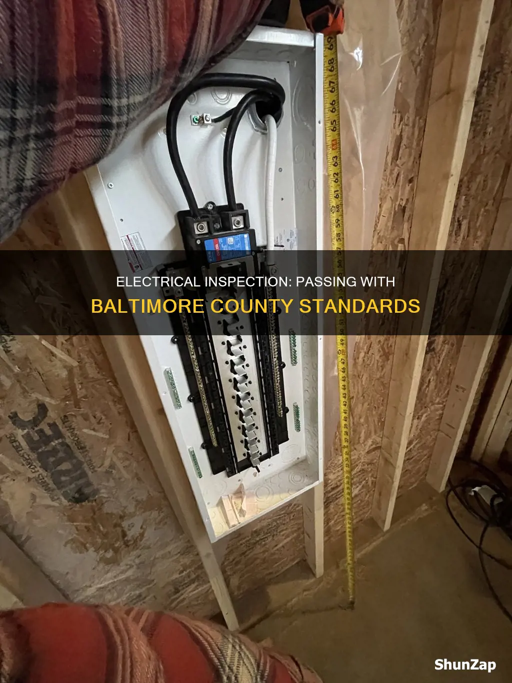 did my electrical inspection pass baltimore county