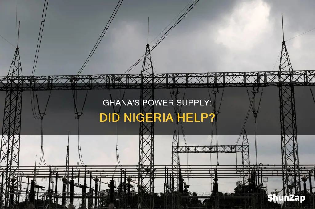 did nigeria ever supplied ghana with electricity