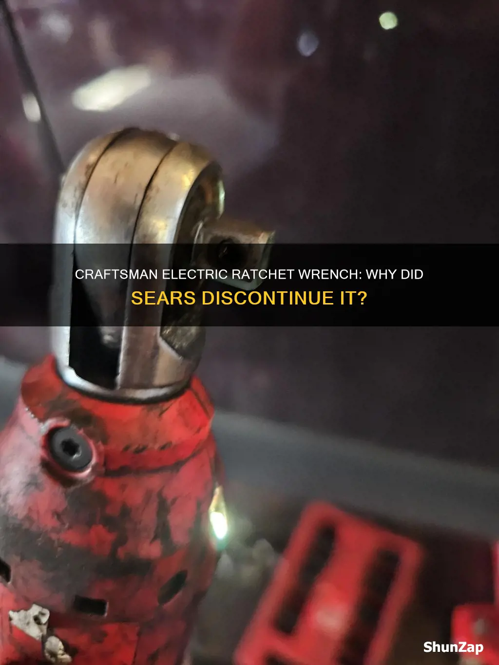 did sears discontinue craftsman electric ratchet wrench