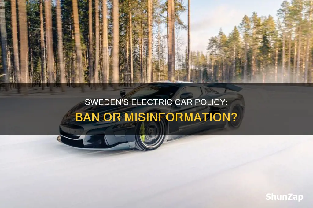 did sweden ban electric cars