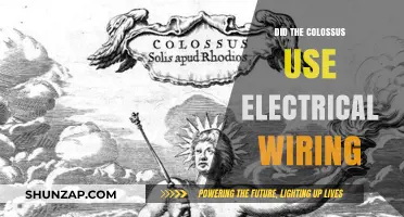 Did the Ancient Colossus of Rhodes Utilize Electrical Wiring?