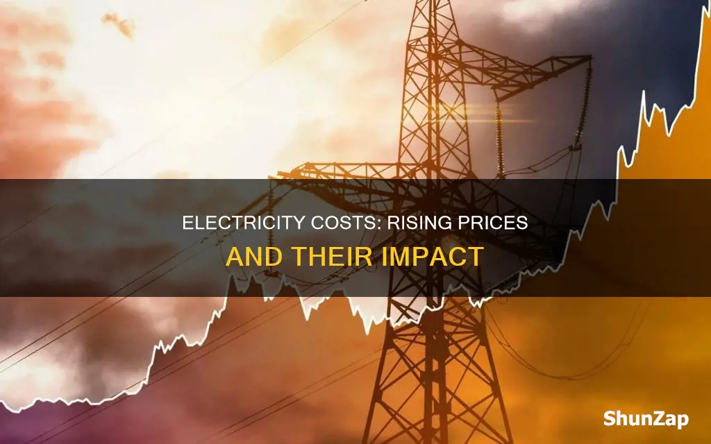 did the cost of electricity go up