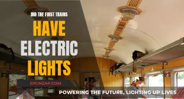 The Evolution of Electric Lights in Trains