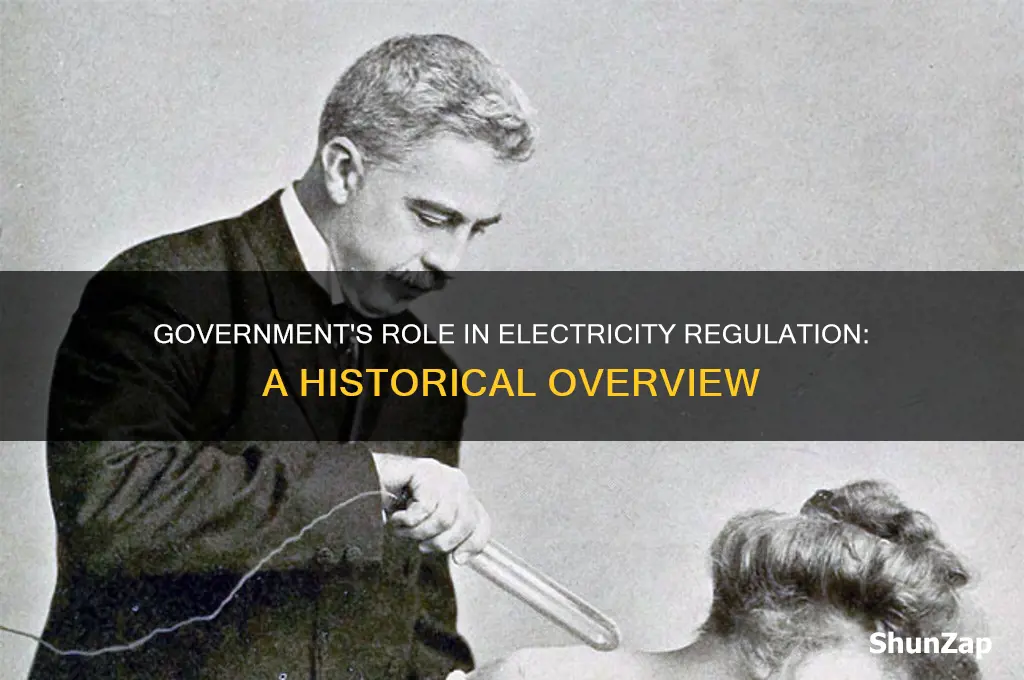 did the government used to regulate electricity