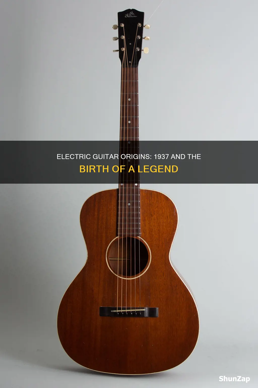 did they have electric guitars in 1937
