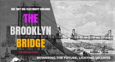 Brooklyn Bridge Construction: Electricity's Role in the Iconic Landmark's Building