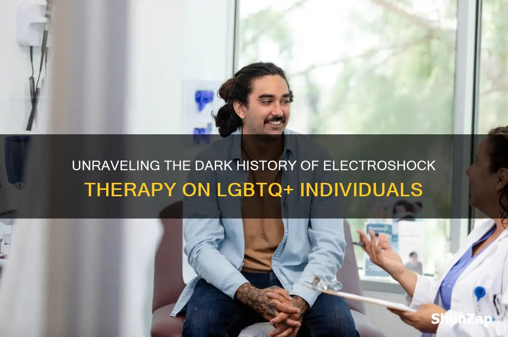 did they use to use electro shock therapy for gays