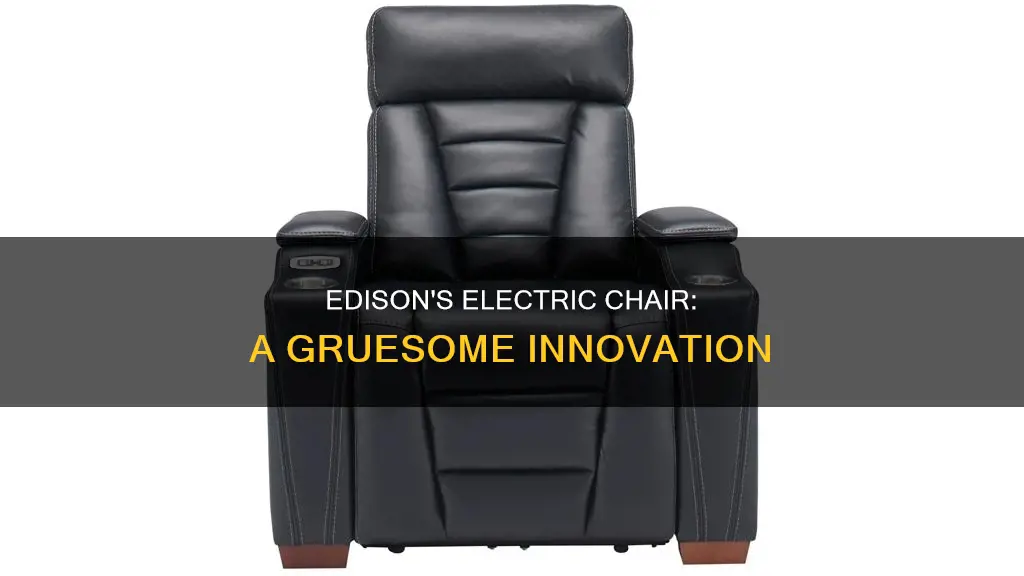 did thomas edison invent the electric chair