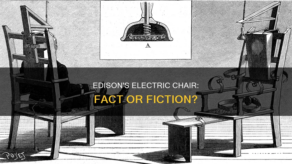 did tomas edison invent teh electric chair