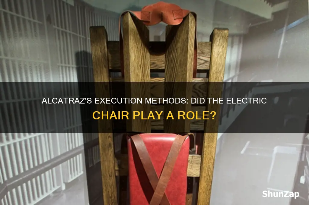 did we use electric chair in alcatraz