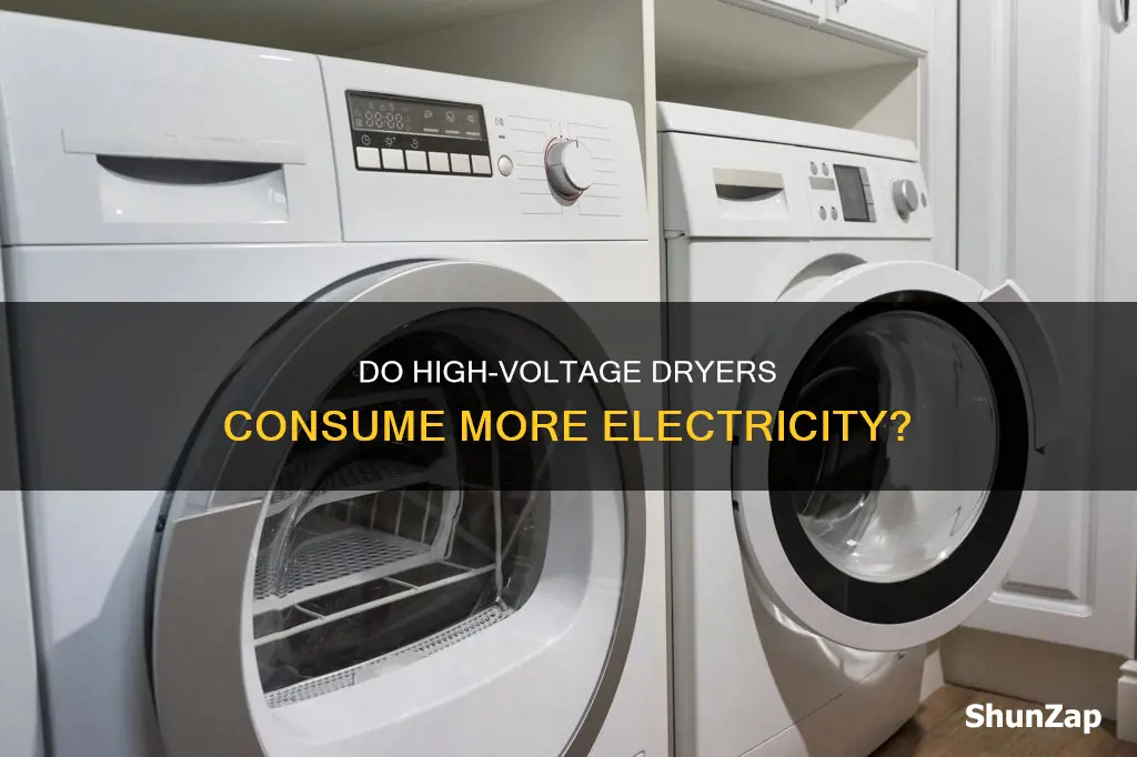 do 120 v dryers pull more electricity