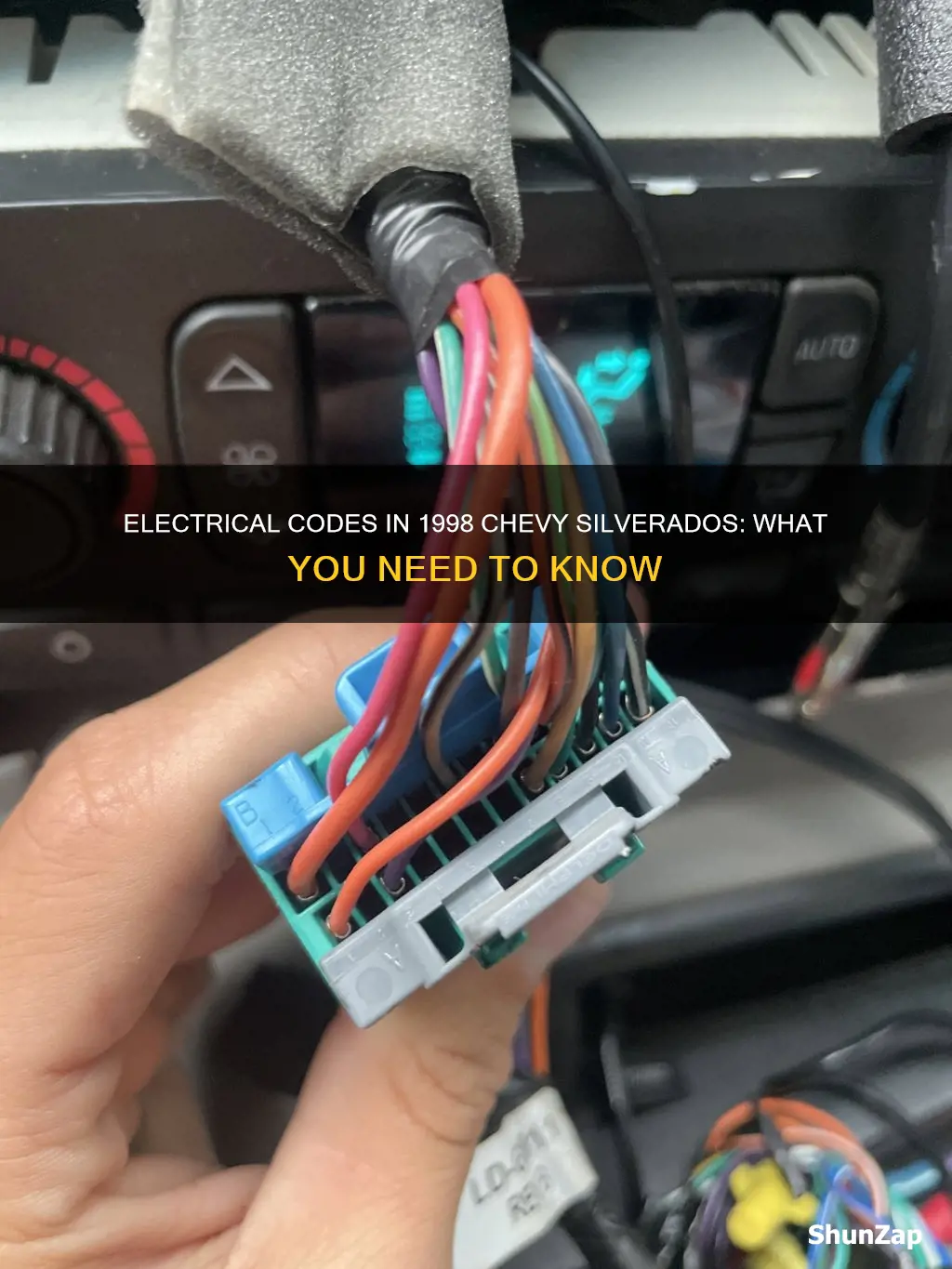 do 1998 chevy silverados have electrical codes