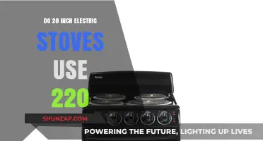 Electric Stove Power: Do 20-Inch Models Require 220 Volts?