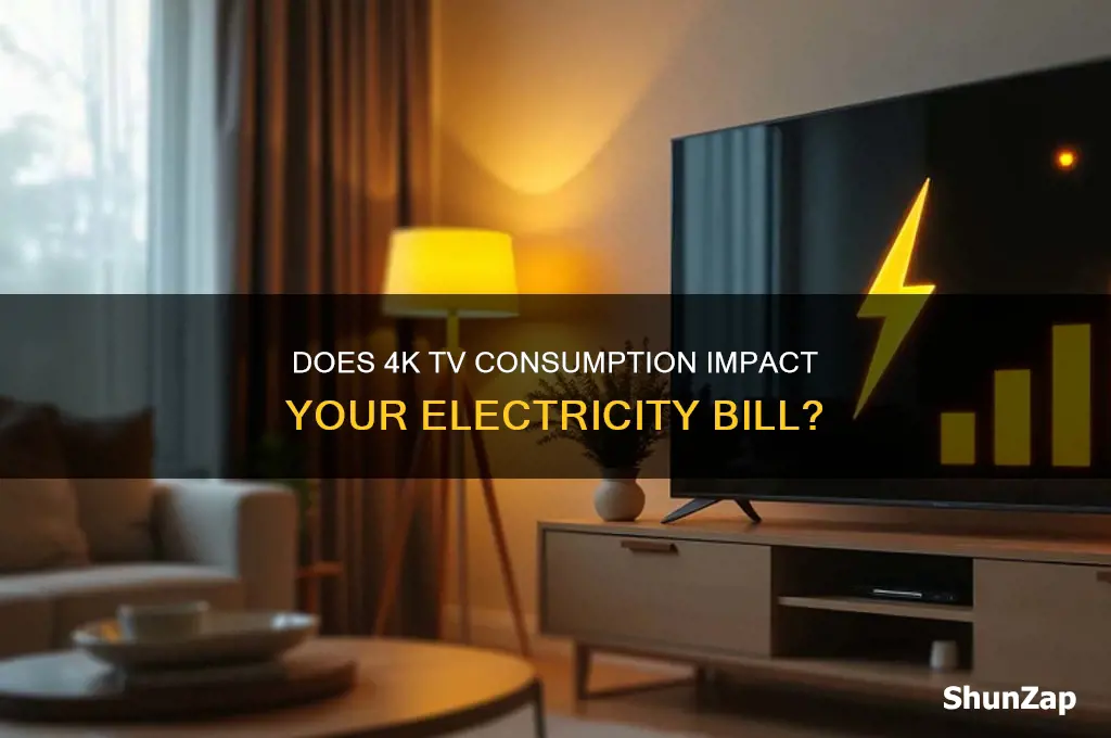 do 4k tv use more electricity