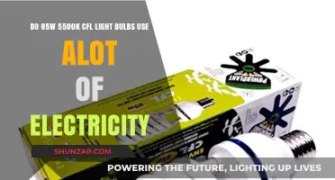 Do 85W 5500K CFL Bulbs Consume Excessive Electricity? Find Out!