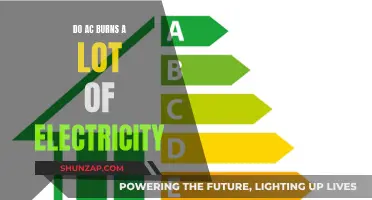 AC Burns: Energy Usage and Cost Implications