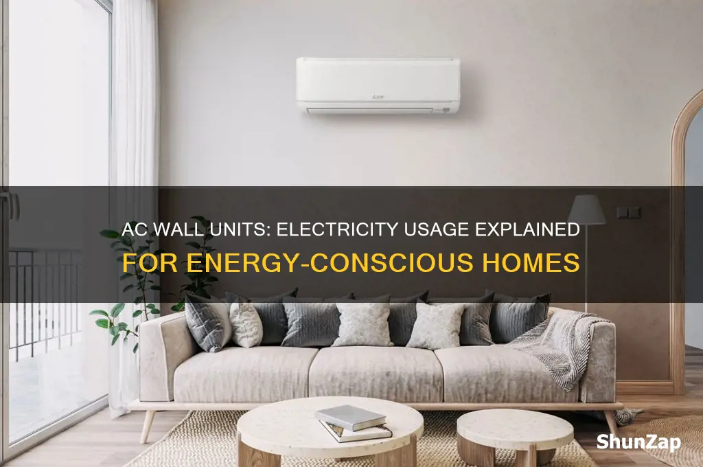 do ac wall units use a lot of electricity