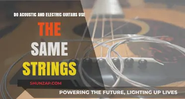 Acoustic vs. Electric: Do They Share the Same Guitar Strings?