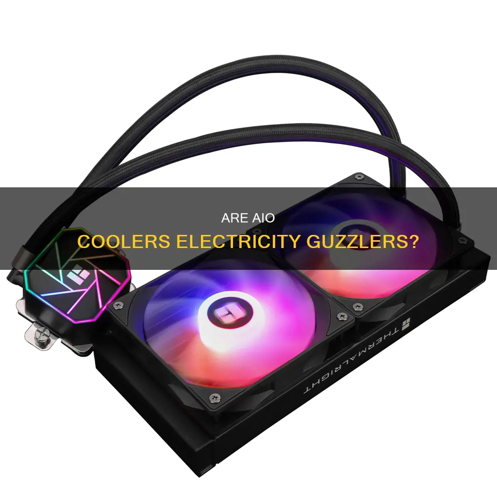 do aio coolers bring up your electricity
