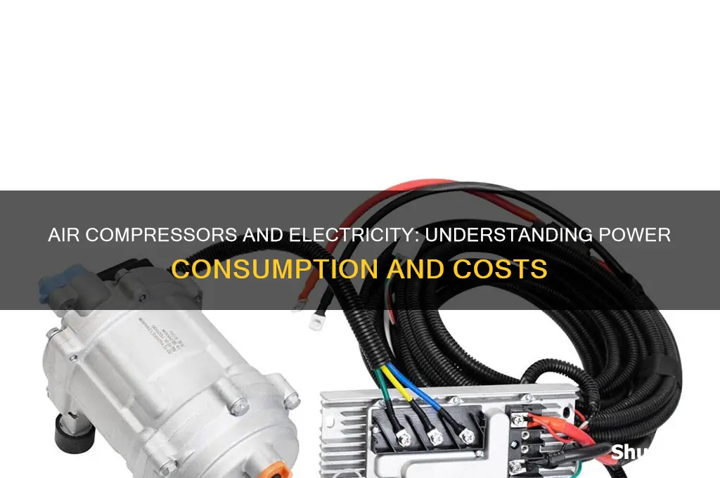 do air compressors use a lot of electricity