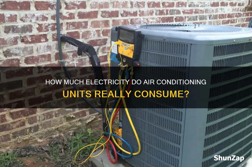 do air conditioning units use a lot of electricity