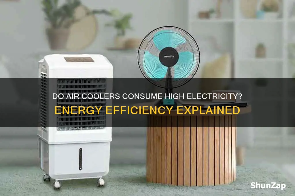 do air coolers use a lot of electricity