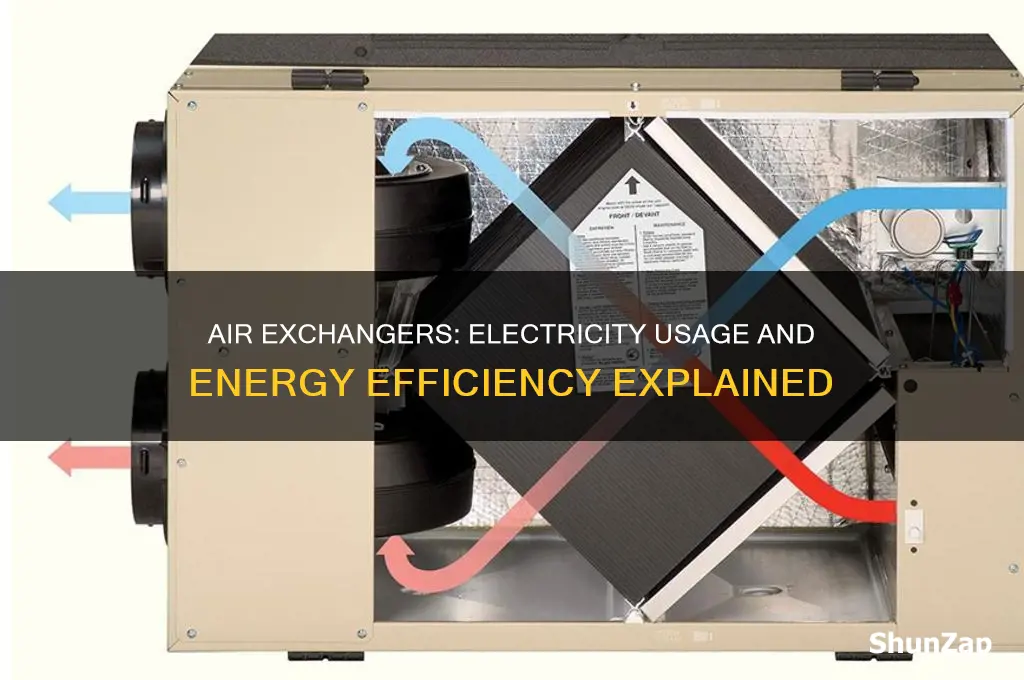 do air exchangers use a lot of electricity