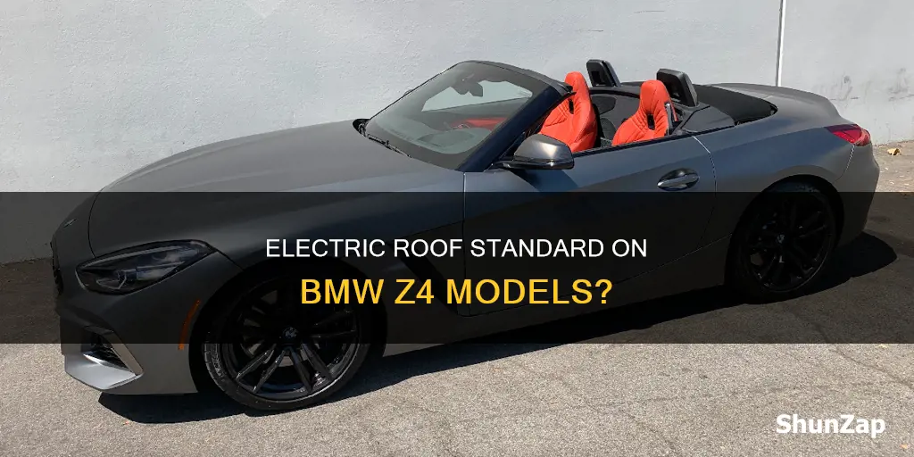 do all bmw z4 have electric roof