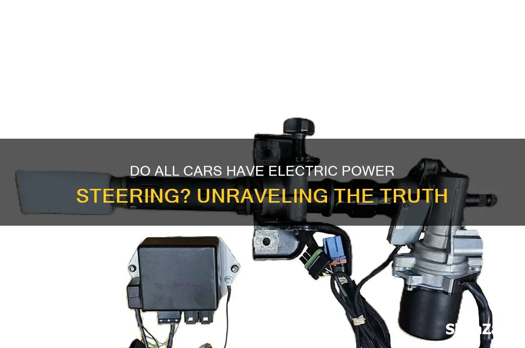 do all cars have electric power steering