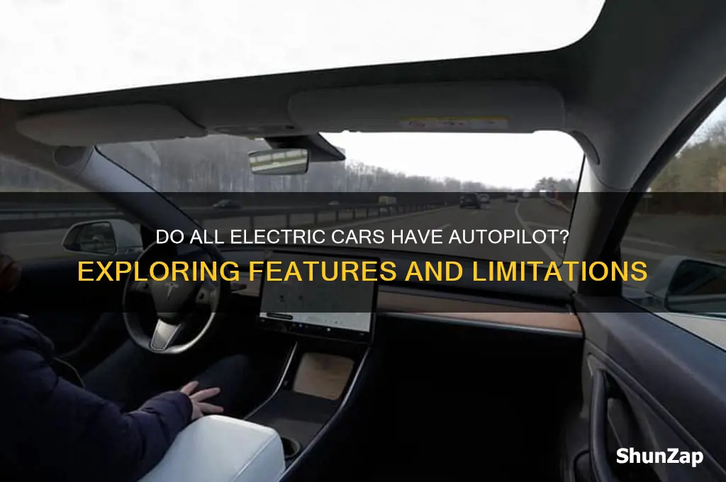 do all electric cars have autopilot